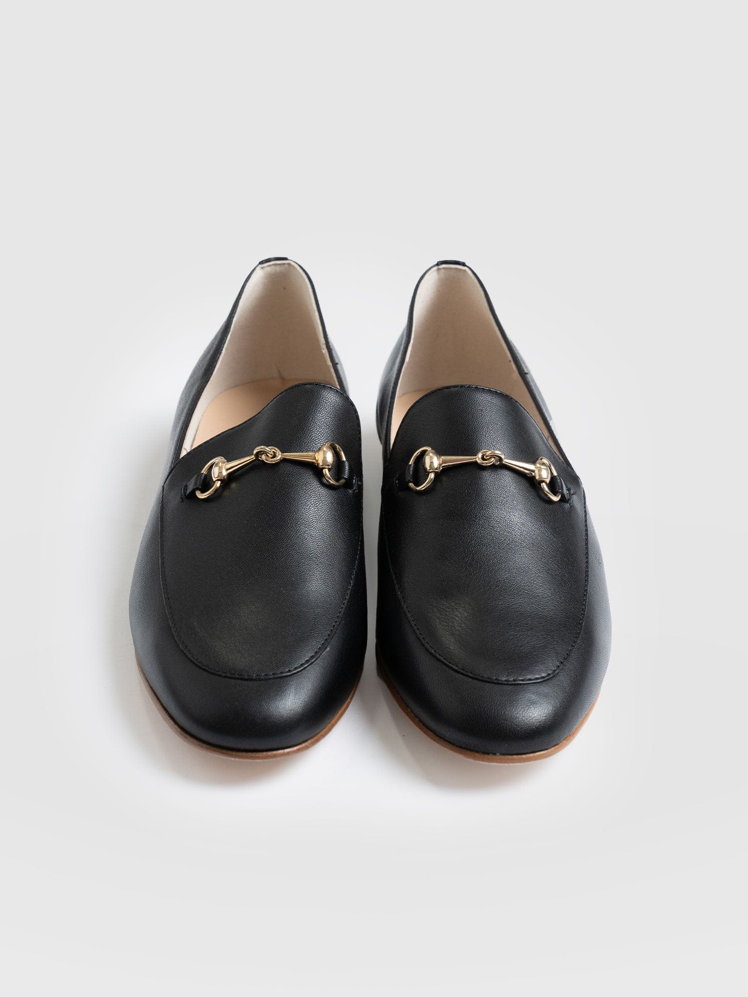 Cambridge Leather Loafer Black - Women's Loafers | Saint + Sofia® EU